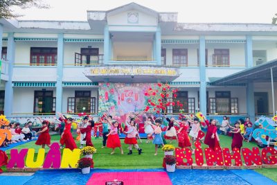 ☘️🌷🎉LỄ HỘI VUI XUÂN 2026 – RỘN RÀNG KHÔNG KHÍ TẾT TẠI MẦM NON NGHĨA KỲ CƠ SỞ 1☘️
