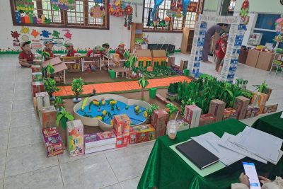 Hoạt động: Chơi hoạt động ở các góc tại lớp Mầm A