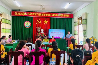 Hội nghị cán bộ viên chức của Trường MN Nghĩa Kỳ . Năm học 2025- 2026