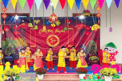 LỄ HỘI VUI XUÂN 2026 – RỘN RÀNG KHÔNG KHÍ TẾT TẠI MẦM NON NGHĨA KỲ ( CƠ SỞ 2)